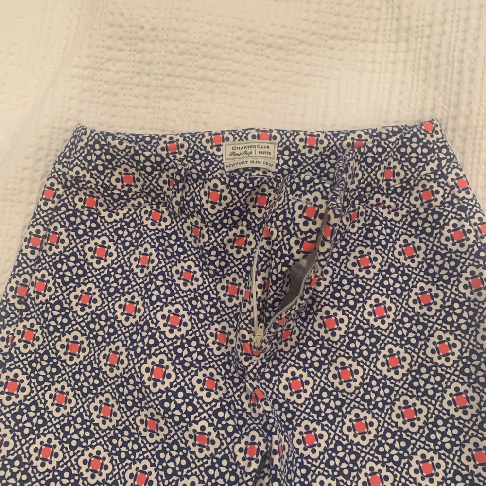 Charter club cropped pants